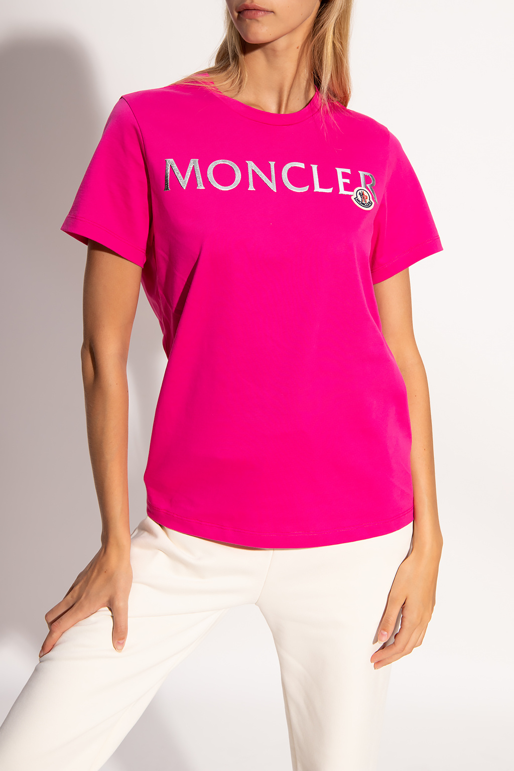 Moncler Logo T-shirt | Women's Clothing | IetpShops